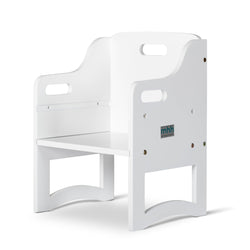 Aspire Single Chair - White-Furniture & Décor-My Happy Helpers