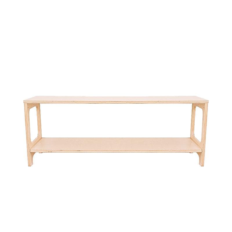 Aspire Single Shelf Bookshelf - Varnished