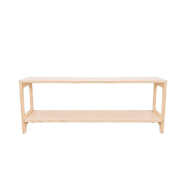 Aspire Single Shelf Bookshelf - Varnished