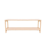 Aspire Single Shelf Bookshelf - Varnished