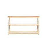 Aspire Slimline Two-Tier Bookshelf - Varnished