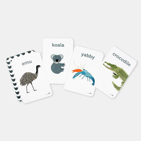 Aussie Animals Flash Cards-Educational Play-My Happy Helpers