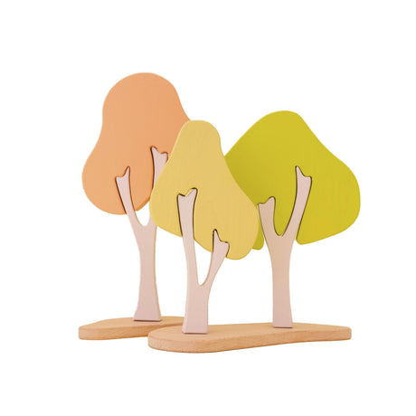 Autumn Gum Trees-Small World Play-My Happy Helpers