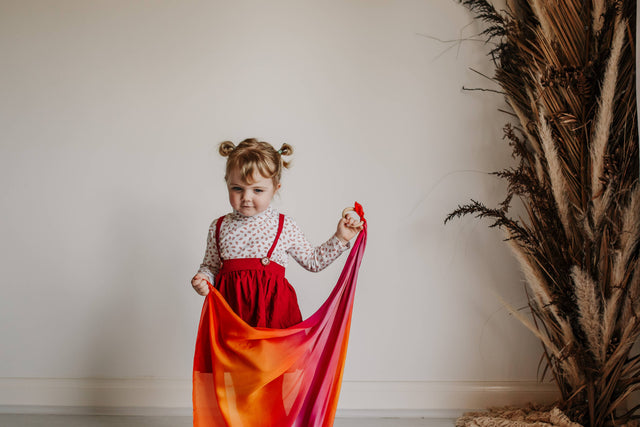 Autumn Play Silk