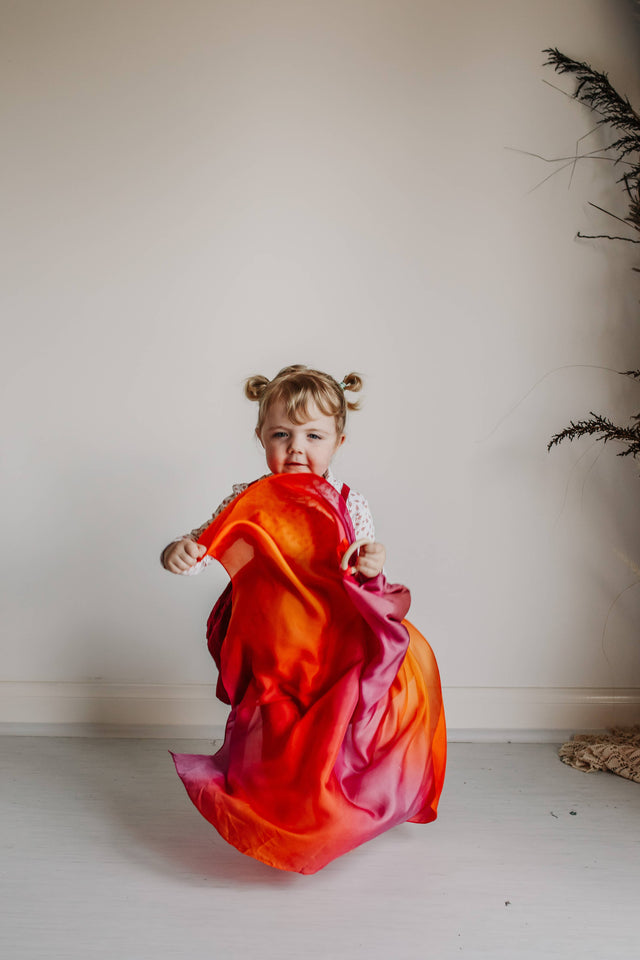 Autumn Play Silk