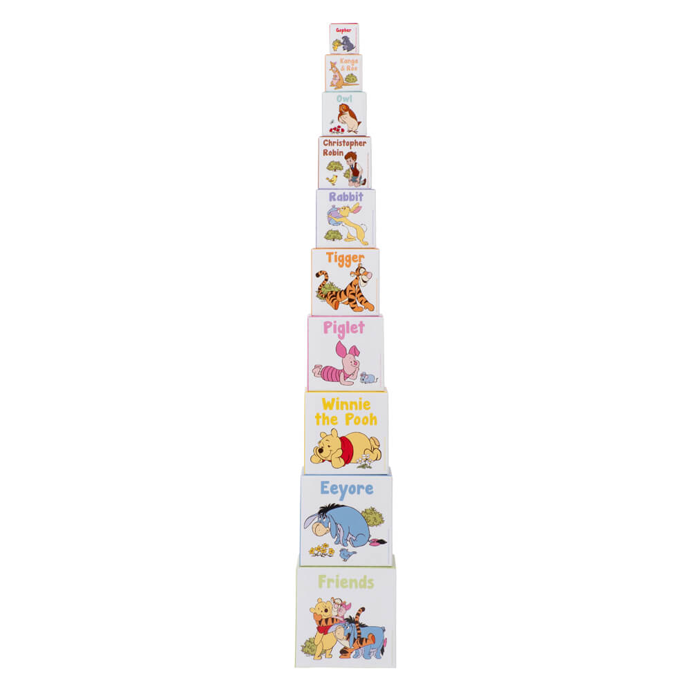 Winnie The Pooh Stackable Learning Blocks