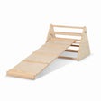 Baby Indoor Pikler Play Set - Unvarnished Climbing Ramp