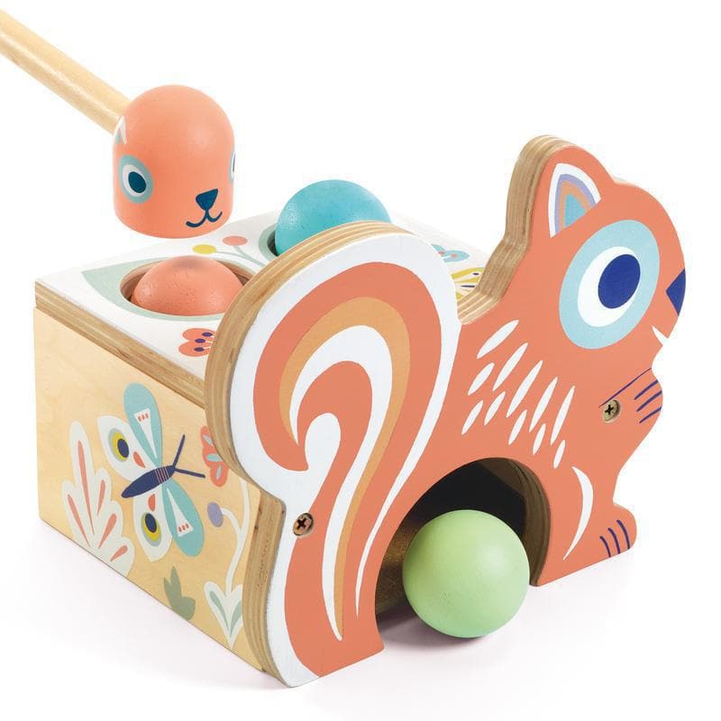 Djeco BabyNut Wooden TapTap Game