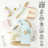 Bakers Mixer Set and Accessories - 8 Piece