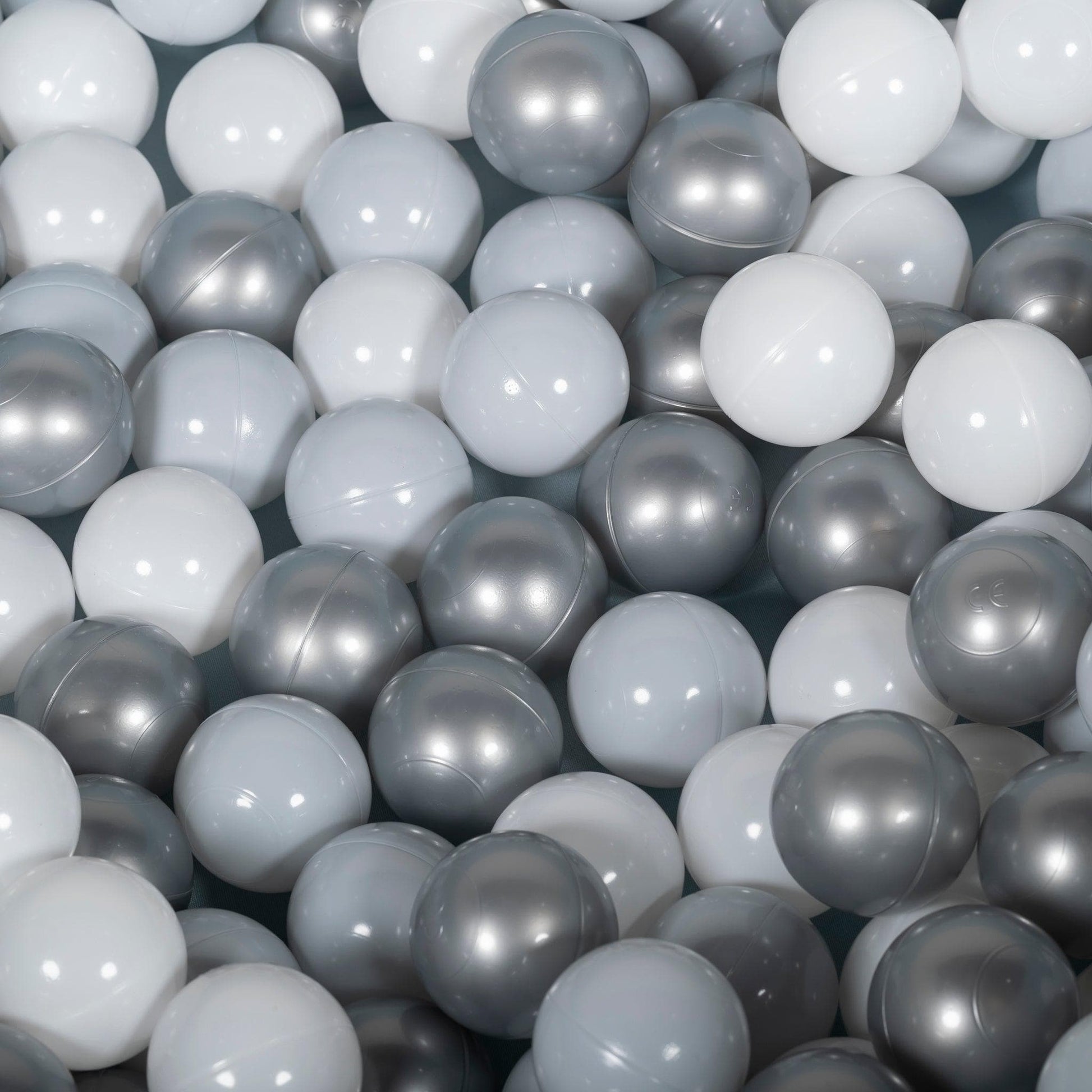 Ball Pit Balls - Grey & White-Babies and Toddlers-My Happy Helpers