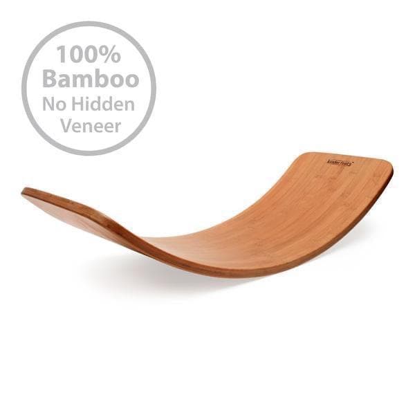 Bamboo Balance Board Bamboo Wobbel Balance Australia – My Happy