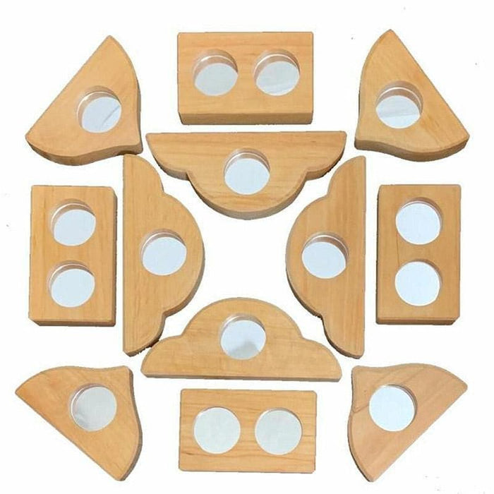 Bauspiel Mirror Blocks - 12pc