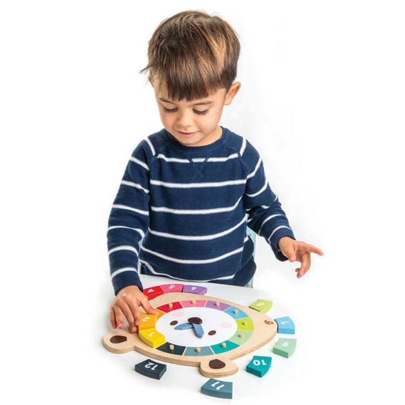 Bear Colours Clock-Educational Play-My Happy Helpers