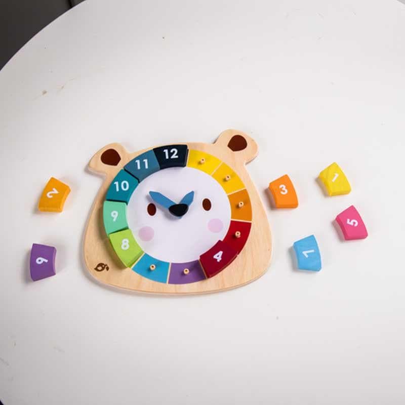 Bear Colours Clock