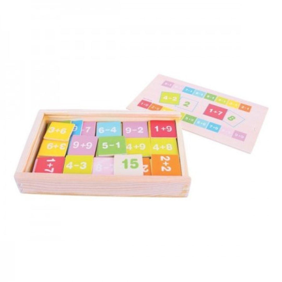 Bigjigs Bigjigs Add and Subtract Box wooden toy – plus and minus, made marvellous