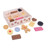 Bigjigs Wooden Box of Biscuits-Kitchen Play-My Happy Helpers