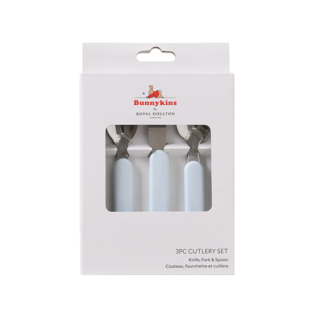 Bunnykins 3 Piece Cutlery Set - Blue
