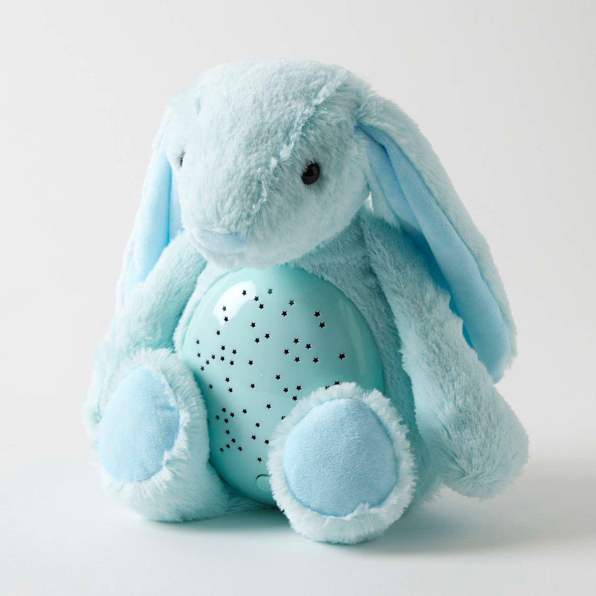 Jiggle & Giggle Blue Bunny Plush Night Light