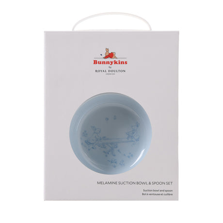 Bunnykins Suction Bowl with Spoon - Blue