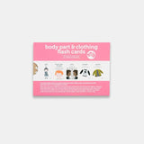 Body Parts and Clothing Flash Cards-Educational Play-My Happy Helpers