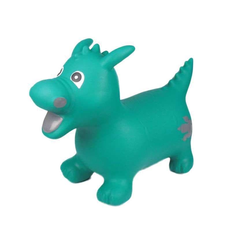 Happy Hopperz Green Dragon Bouncer inflatable ride-on
