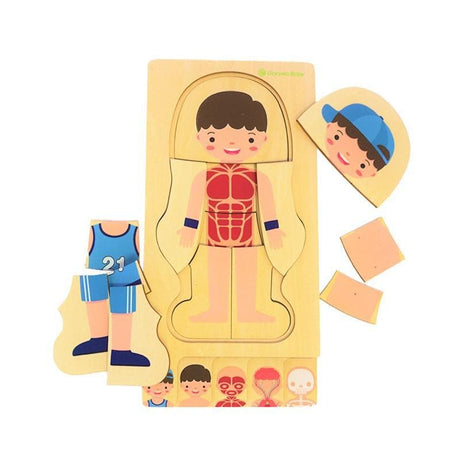 Boy Body Puzzle-Educational Play-My Happy Helpers