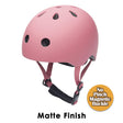 CoConuts Vintage Pink Helmet - Small/ Medium children's bike helmet with magnetic pinch-free buckle