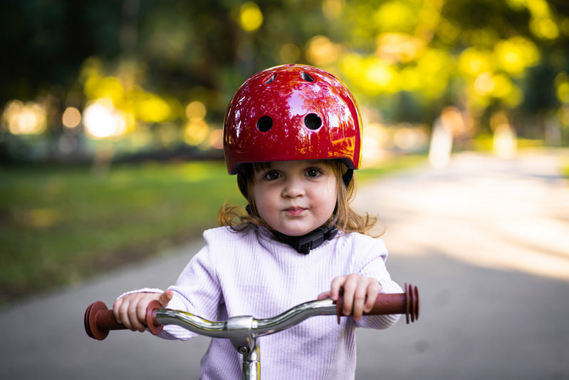 Vintage Red Helmet - Extra Small
