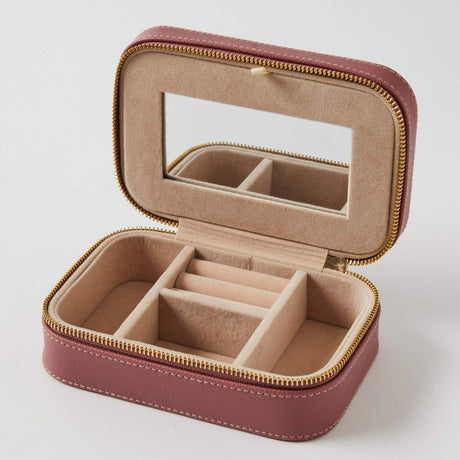 Calla Jewellery Case - Rosewood