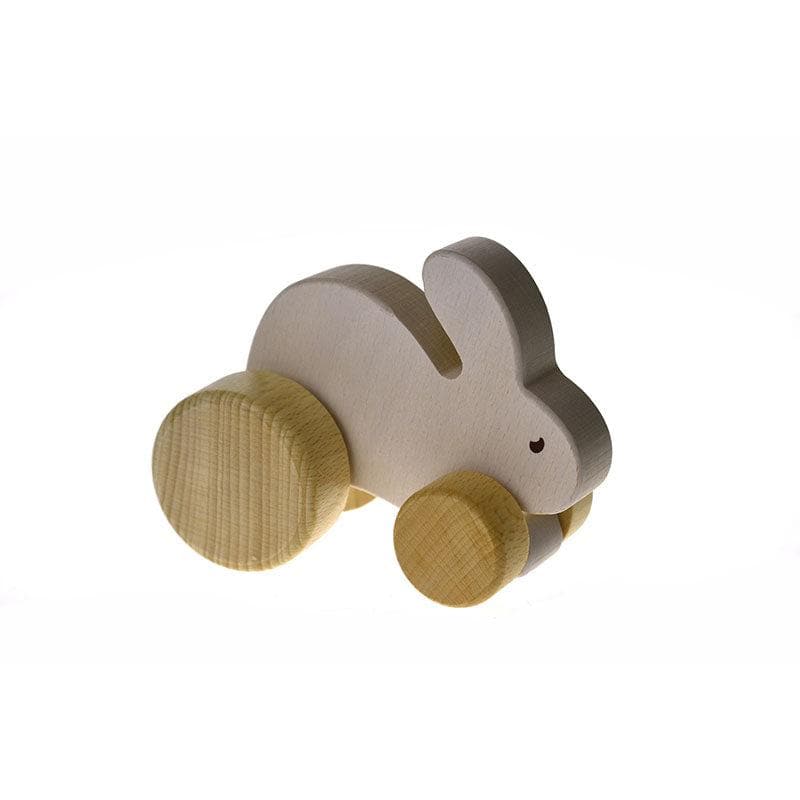 Calm and Breezy Wooden Rabbit Car-Toy Vehicles-My Happy Helpers