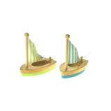 Calm and Breezy Wooden Small Sailboat-Toy Vehicles-My Happy Helpers