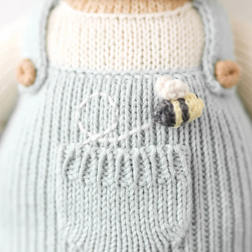 Close-up detail of the Charlie The Honey Bear