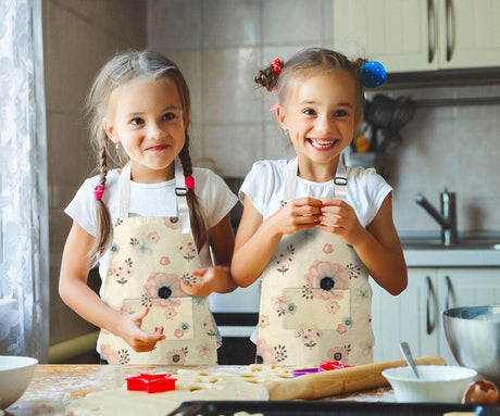 Cherry Blossom Toddler Apron - Small-Kitchen Play-My Happy Helpers