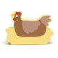 Chicken Wooden Animal-Imaginative Play-My Happy Helpers