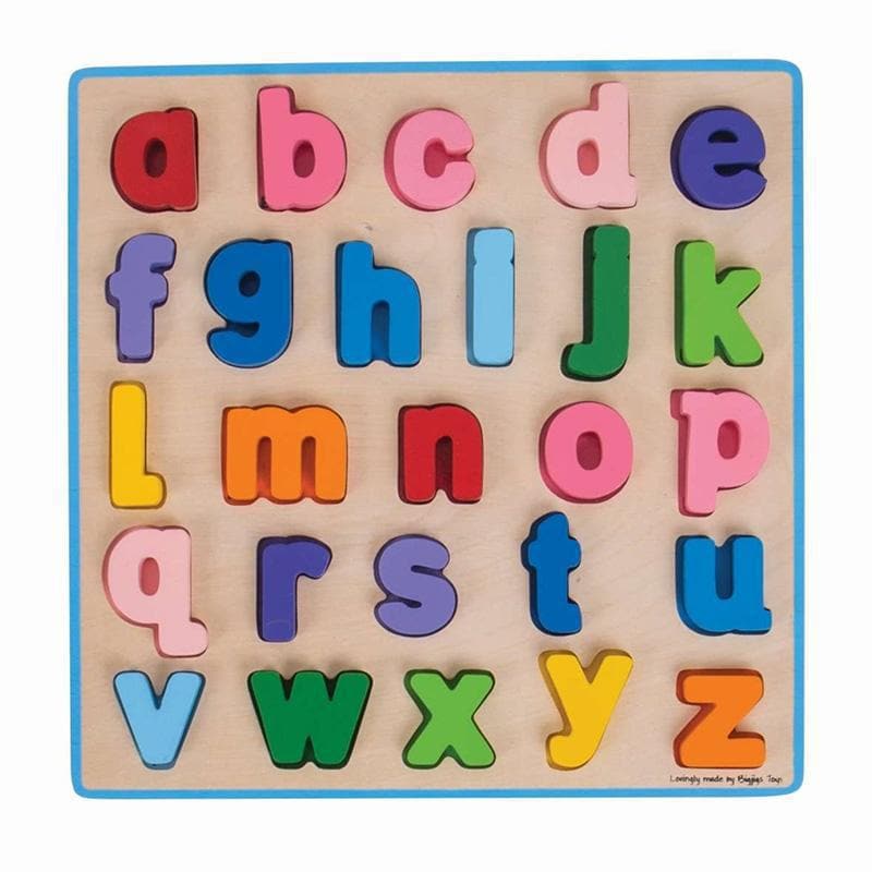 Chunky Alphabet Puzzle Lowercase-Educational Play-My Happy Helpers