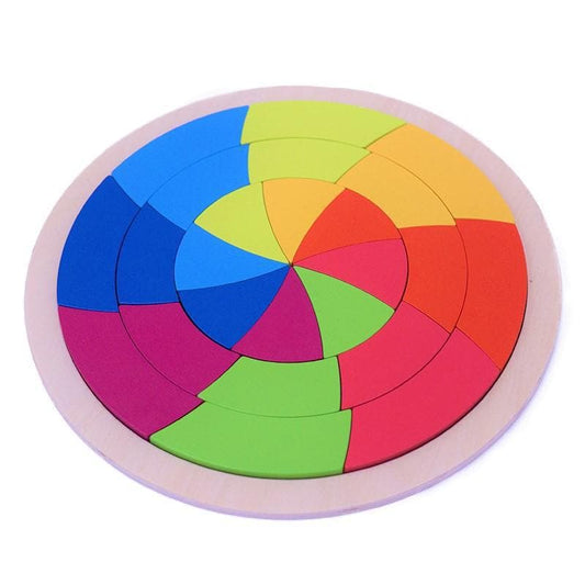 Circle of Colours Puzzle-Educational Play-My Happy Helpers