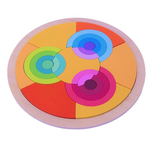 Circles Puzzle-Educational Play-My Happy Helpers
