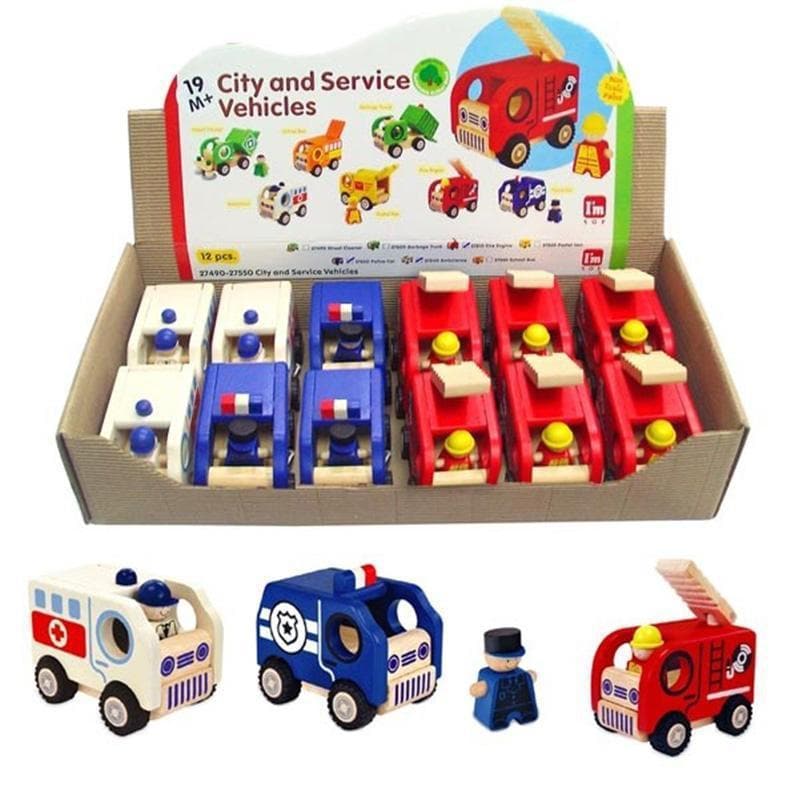 City And Service Vehicles-Construction Play-My Happy Helpers