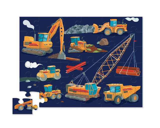 Classic Floor Puzzle - 36 pc - Construction Zone