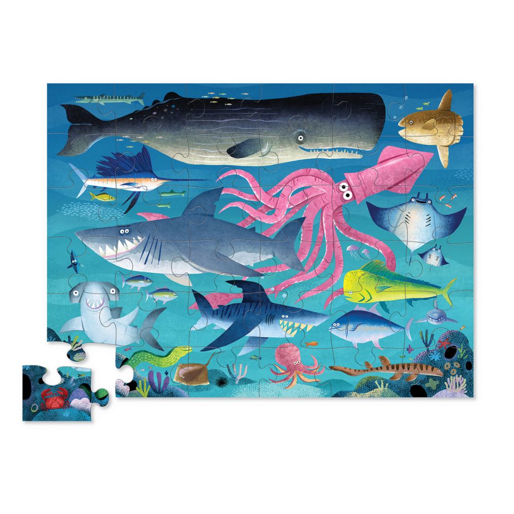 Classic Floor Puzzle 36 pc - Shark Reef