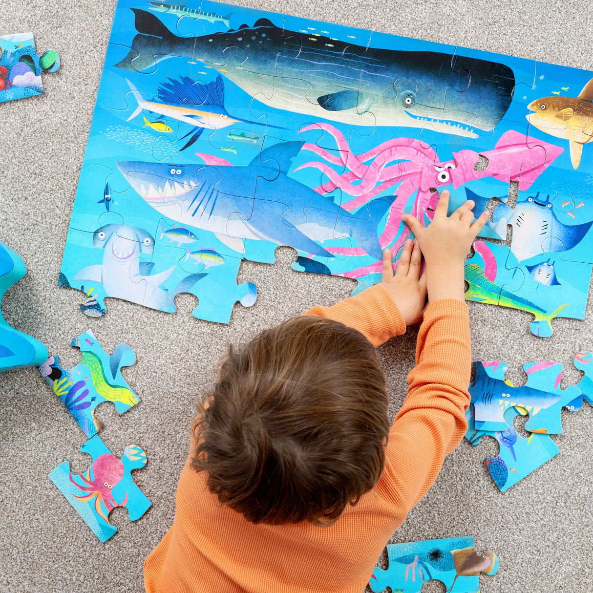 Classic Floor Puzzle 36 pc - Shark Reef