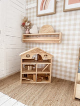 Classic Wooden Dollhouse