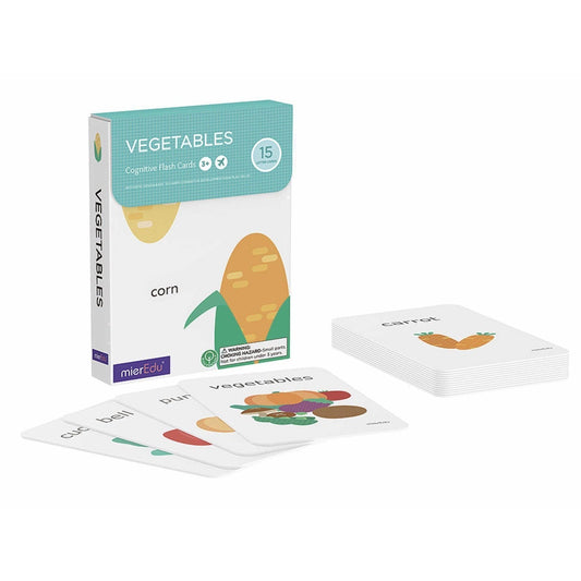 Cognitive Flash Cards - Vegetables-Educational Play-My Happy Helpers