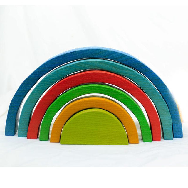 Color Rainbow Blocks - 6pcs