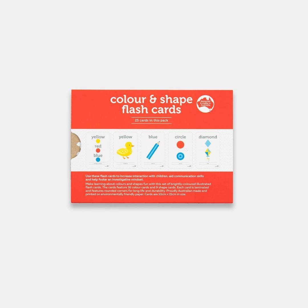 Colour and Shape Flash Cards