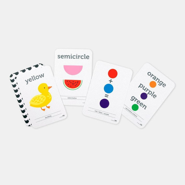 Colour and Shape Flash Cards-Educational Play-My Happy Helpers