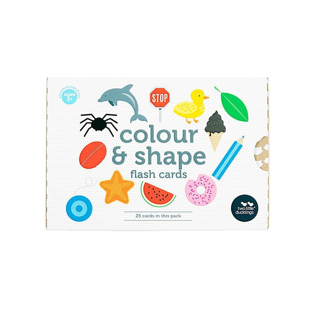 Color and Shape Flash Cards | Easy Learning – My Happy Helpers