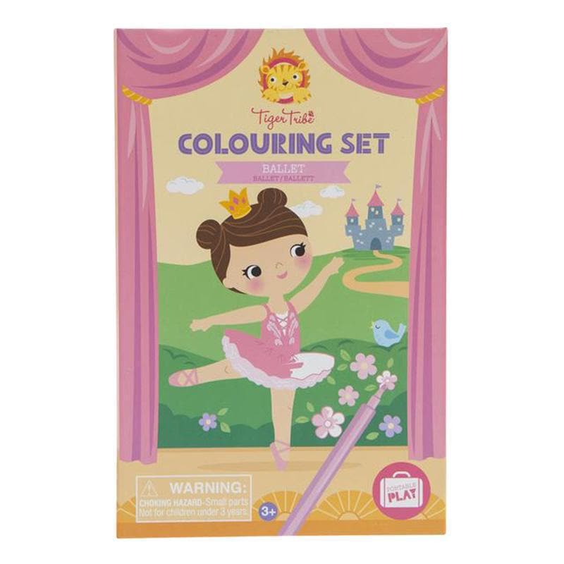 Colouring Set - Ballet-Creative Play & Crafts-My Happy Helpers