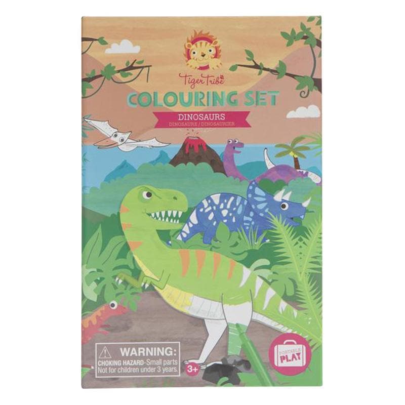 Colouring Set - Dinosaur-Creative Play & Crafts-My Happy Helpers
