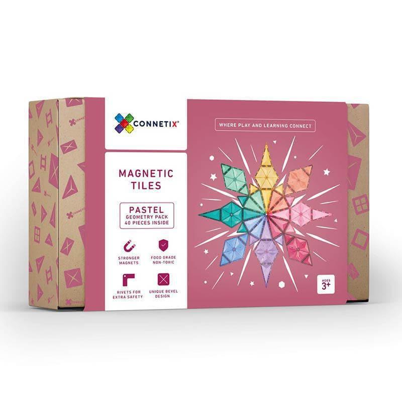 Connetix 40pc Pastel Geometry Pack
